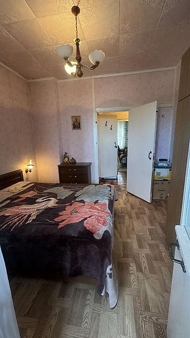 квартиры на иссык куле: 2 комнаты, 52 м², 106 серия, 6 этаж, Старый ремонт — 3