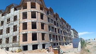 кант 2 мкр: 2 комнаты, 76 м², Элитка, 4 этаж, ПСО (под самоотделку) — 1