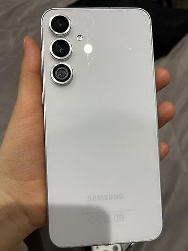 samsung а20: Samsung Galaxy A55, Б/у, 128 ГБ, цвет - Голубой — 1