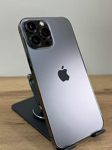 IPhone 13 Pro Max, Колдонулган, 256 ГБ, Графит, Коргоочу айнек, Каптама, 81 % — 7