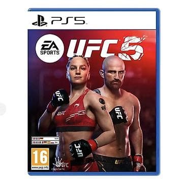 Игра для PlayStation 5: EA Sports UFC 5 (диск) - Жанр: спортивный at lalafo.kg Игра для PlayStation 5: EA Sports UFC 5 (диск) - Жанр: спортивный