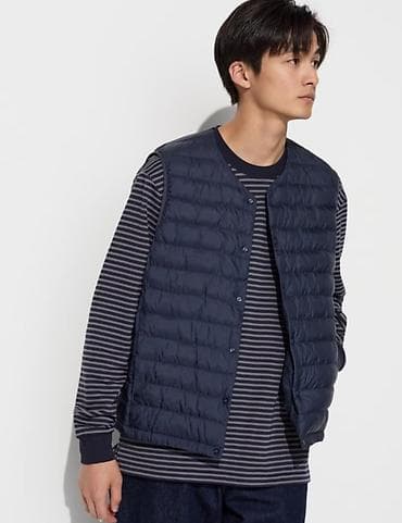 Мужская куртка, 2XL, Uniqlo, Новый, цвет - Синий, Платная доставка, Самовывоз