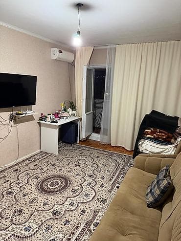 микрорайоны: 1 комната, 34 м², 105 серия, 7 этаж — 1