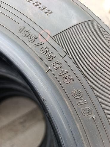 Унаа: Шиналар 195 / 65 / R 15, Жай, Колдонулган, Комплект, Жеңил унаалар, Кытай, Yokohama — 6