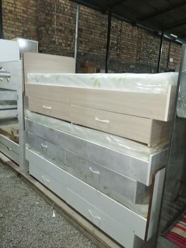 трех ярусный кровать: Детская односпальная кровать, Новый, Для девочки, Для мальчика, С бортиком, ДСП, Платная доставка — 10