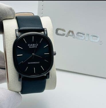 саат casio: Классикалык сааттар саат, Casio, Суу өткөрбөөчү, Унисекс, Жаңы — 1