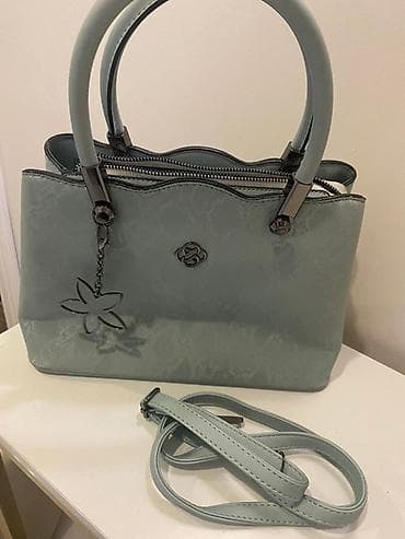 Классическая сумка, Турция, Материал: Искусственная кожа, Регулируемый ремень, Женские, Б/у