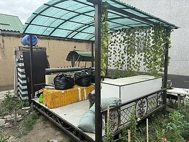 беседки для дома: Тапчан 3000 x 2500 x Металл — 5