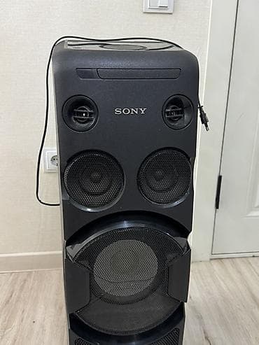 sony плеер: Портативная аудиосистема Sony (пати-колонка) - Мощная напольная — 1