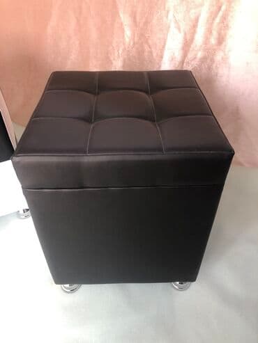 кожаный пуфик: Пуфики кожанные — 2