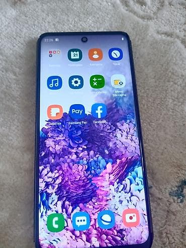 ми 10 с: Samsung Galaxy S20, Б/у, 256 ГБ, цвет - Черный, 2 SIM — 1