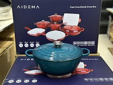 Proton: Чугунный набор посуды AIDEMA 7-в-1 Комплектация и объёмы (на — 3