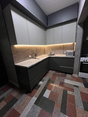 Квартиры: 1 комната, 45 м², ул. Баха / Гагарина 106 серия, 1 этаж, Евроремонт — 1