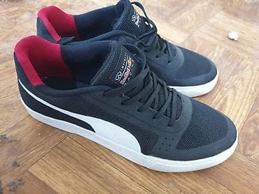 спортивный: Мужские кроссовки, 43, Puma, Новый, цвет - Черный, Бесплатная доставка — 1