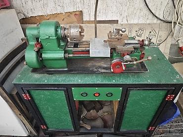 Токарный станок без ЧПУ, Настольный, ТВ-4, Б/у