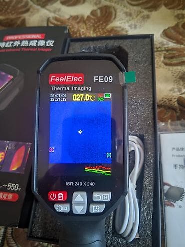 термопары купить: Портативный тепловизор FeelElec FE09 - Тип: ручной инфракрасный — 1