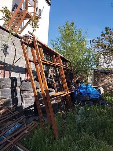 Все для дома и сада: Металлический каркас под беседку/навес/теплицу - Прочный сварной — 3