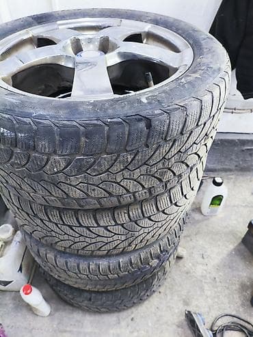 r17 на мерс: Колеса в сборе R 17, Зима, Комплект, Легковые, Литые, отверстий - 5 — 1