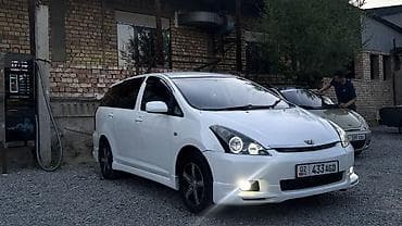 белый byd e2: Toyota WISH: 2003 г., 1.8 л, Автомат, Бензин, Минивэн — 5