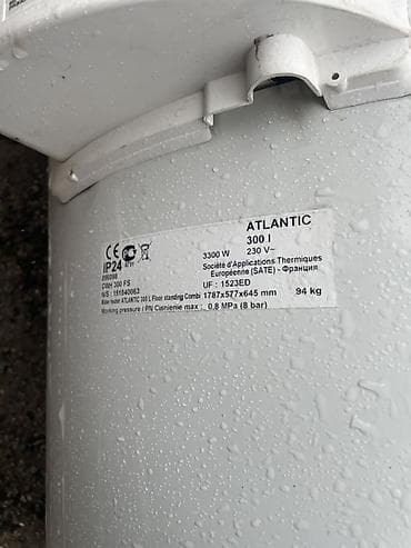фен для гостиниц: Накопительный водонагреватель Объем бака: 300 л, Atlantic, Электрический — 5