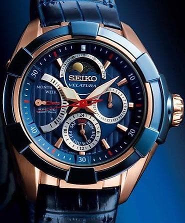 Seiko Velatura Chronograph — спортивные мужские часы с функционалом