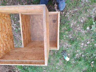 домик для птиц: Новые ящики для пчел двухъярусные, без крышки Высота 35см.1яшика — 3