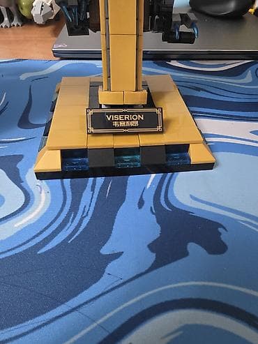 золотой ворон: Конструктор-дракон “Viserion” на подставке - Большая сборная модель — 3