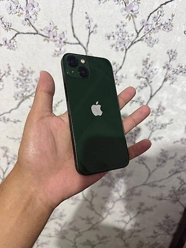IPhone 13, Б/у, 128 ГБ, Зеленый, Коробка, 81 %
