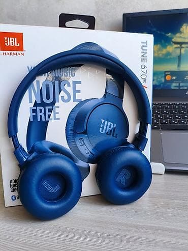 реально: Беспроводные накладные наушники, JBL, Б/у — 1