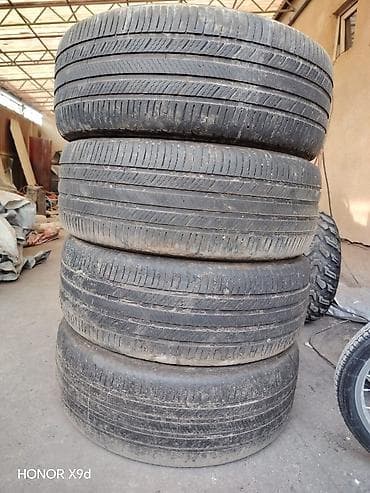 Шины 215 / 55 / R 17, Лето, Б/у, Комплект, Легковые, Michelin