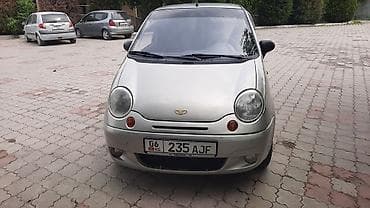 кирг шёлк: Daewoo Matiz: 2006 г., 0.8 л, Кол менен иштөөчү, Бензин, Хетчбек — 1