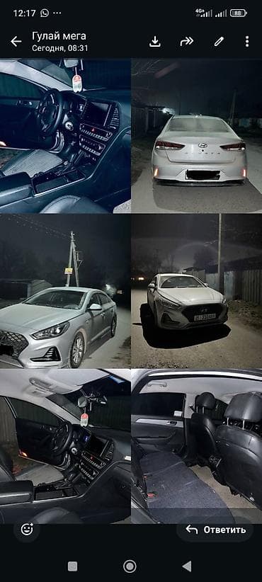 сидения на спринтера: Сдаю Hyundai Sonata под такси, Долгосрочно, | Залог — 1