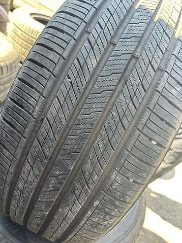 r19: Шины 255 / 50 / R 19, Лето, Б/у, Комплект, Внедорожные (АТ/МТ), Корея, Hankook — 2