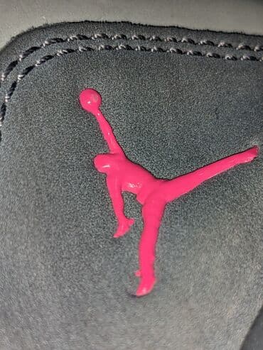 dunk: Кроссовки, 38, Air Jordan, Б/у, цвет - Серый, Самовывоз — 6