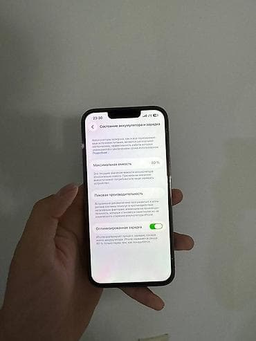 itel a25: IPhone 13 Pro, 128 ГБ, Графит, Чехол, 80 % — 4