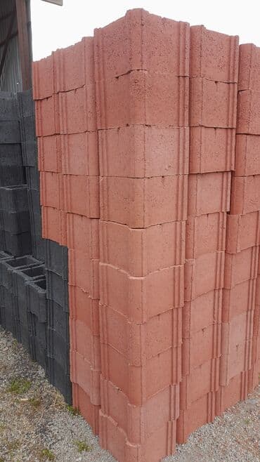 скамейки б у: Пескоблок Гладкий, Заборный, 150x190x390, Самовывоз, Бесплатная доставка, Платная доставка — 14