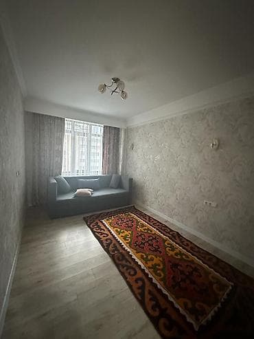 здаю квартиру аламедин 1: 70 м², 2 бөлмө, Брондолгон эшиктер, Балкон айнектелген, Видео байкоо — 2