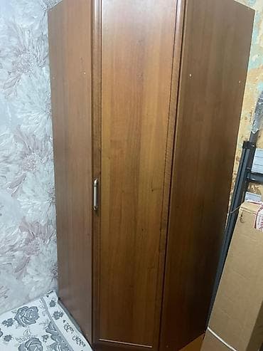 Шкафы: Шифоньер, шкаф для одежды, Угловой, ЛДСП — 1
