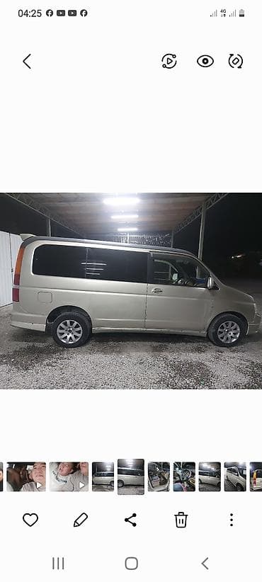 степ богажник: Honda Stepwgn: 2003 г., 2 л, Автомат, Бензин, Минивэн — 5