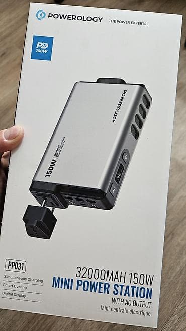 Техника жана электроника: ПРОДАЮ ОЧЕНЬ МОЩНЫЙ НОВЫЙ PowerBank на 32000 Mah и мощностью 150W — 5