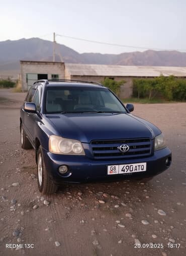 продаю связи с переездом: Toyota Highlander: 2003 г., 2.4 л, Автомат, Бензин, Внедорожник — 1
