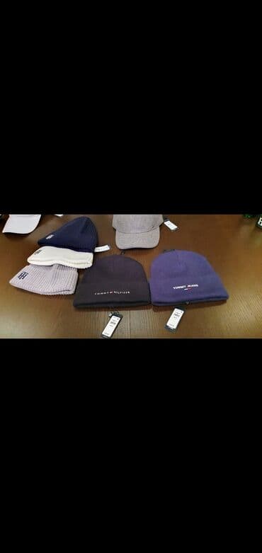 брендовые мужские спортивные костюмы из турции: Мужской головной убор, Tommy Hilfiger, Новый, цвет - Бежевый, Самовывоз, Платная доставка — 5