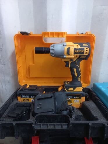 электрогайковерт купить: Аккумуляторный гайковерт, Новый, Бесплатная доставка, Платная доставка, Самовывоз — 1