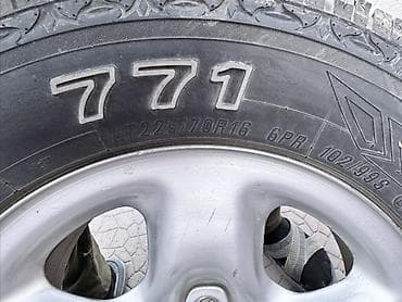 таета бревис: Колеса в сборе 225 / 70 / R 16, Всесезонная, Б/у, Комплект, Внедорожные (АТ/МТ), Литые, отверстий - 5 — 3