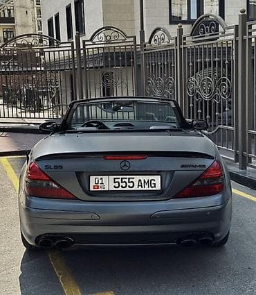cls 55: Mercedes-Benz SL-Class AMG: 2002 г., 5.5 л, Автомат, Бензин, Кабриолет — 10