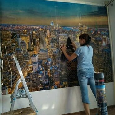 покрасить стены: Дубалдарды майшыбактоо, Шыптарды майшыбактоо 6 жылдан ашык тажрыйба — 1