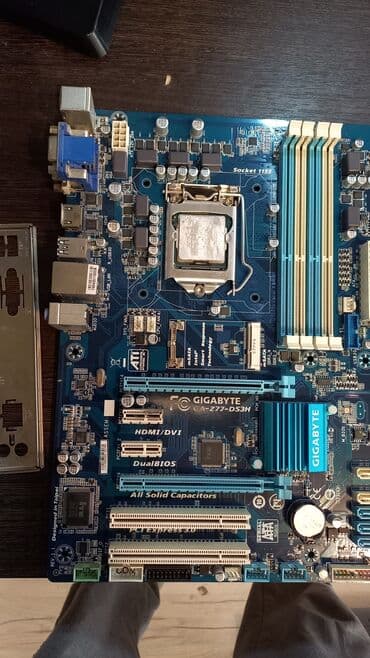 2500k: Материнская плата, Б/у — 1