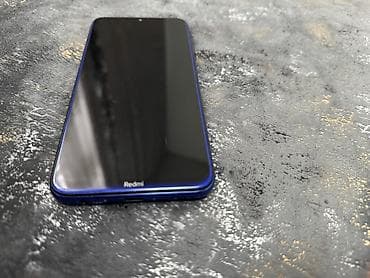 монитор для селфи: Redmi, Redmi Note 8, Б/у, 128 ГБ, цвет - Синий, 2 SIM — 3