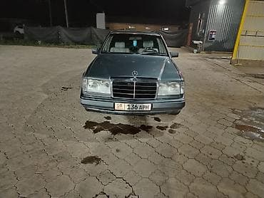 авто лизинк бишкек: Mercedes-Benz W124: 1990 г., 2 л, Кол менен иштөөчү, Бензин, Седан — 1