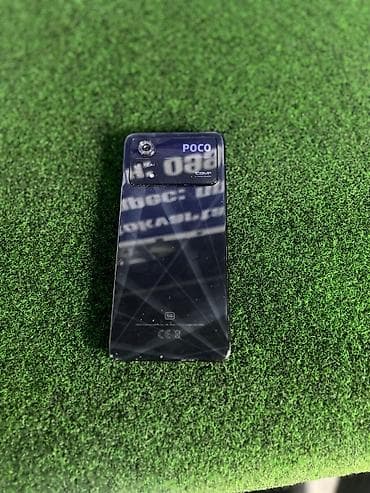 Poco X4 Pro 5G, Колдонулган, 128 ГБ, түсү - Көгүлтүр, 2 SIM